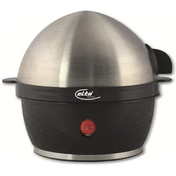 Elta EEK-380.546.1 /EK-115.1, Eierkocher, Silber, Schwarz