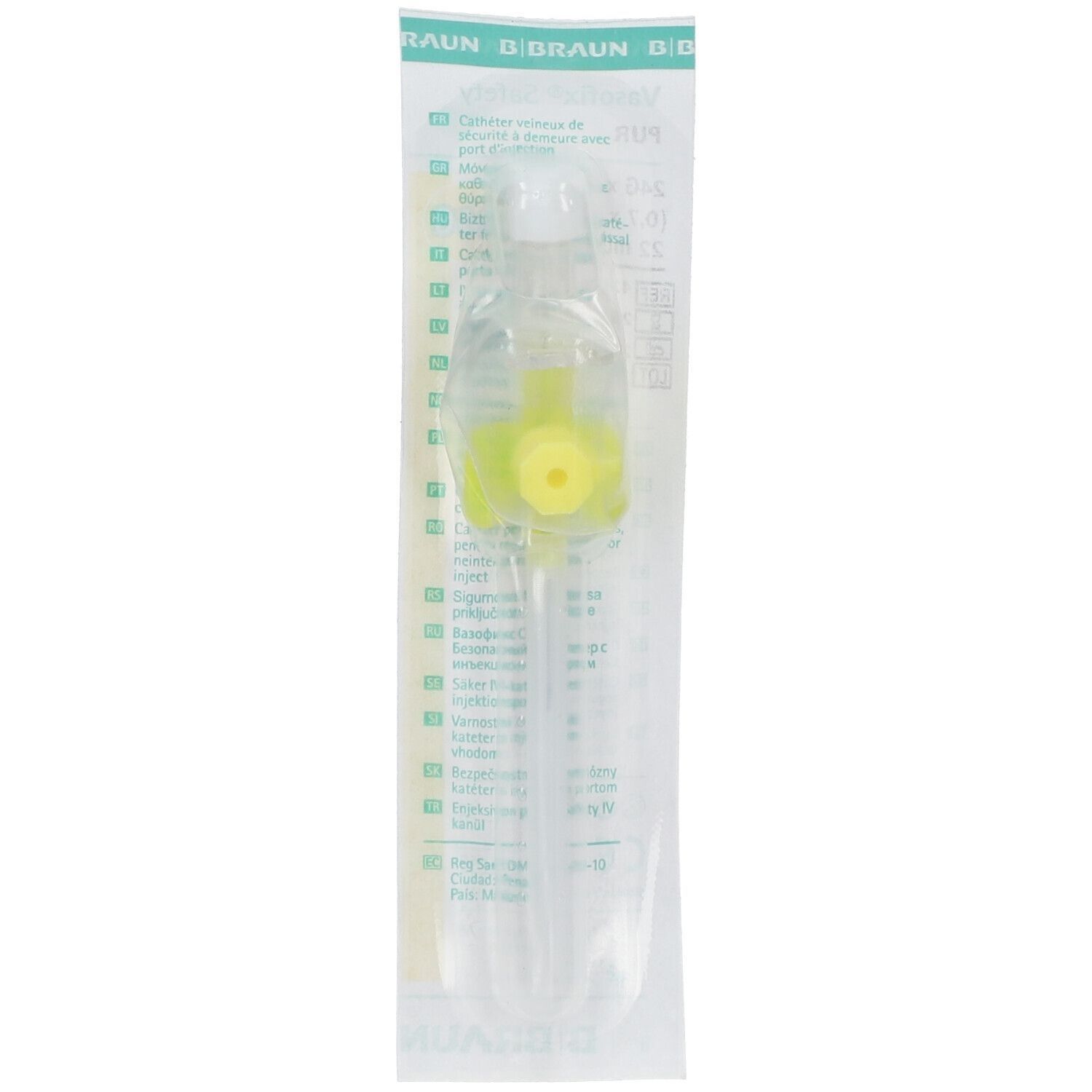 VASOFIx Safety 24G 0.7x19P x5 5x1 St Kanüle