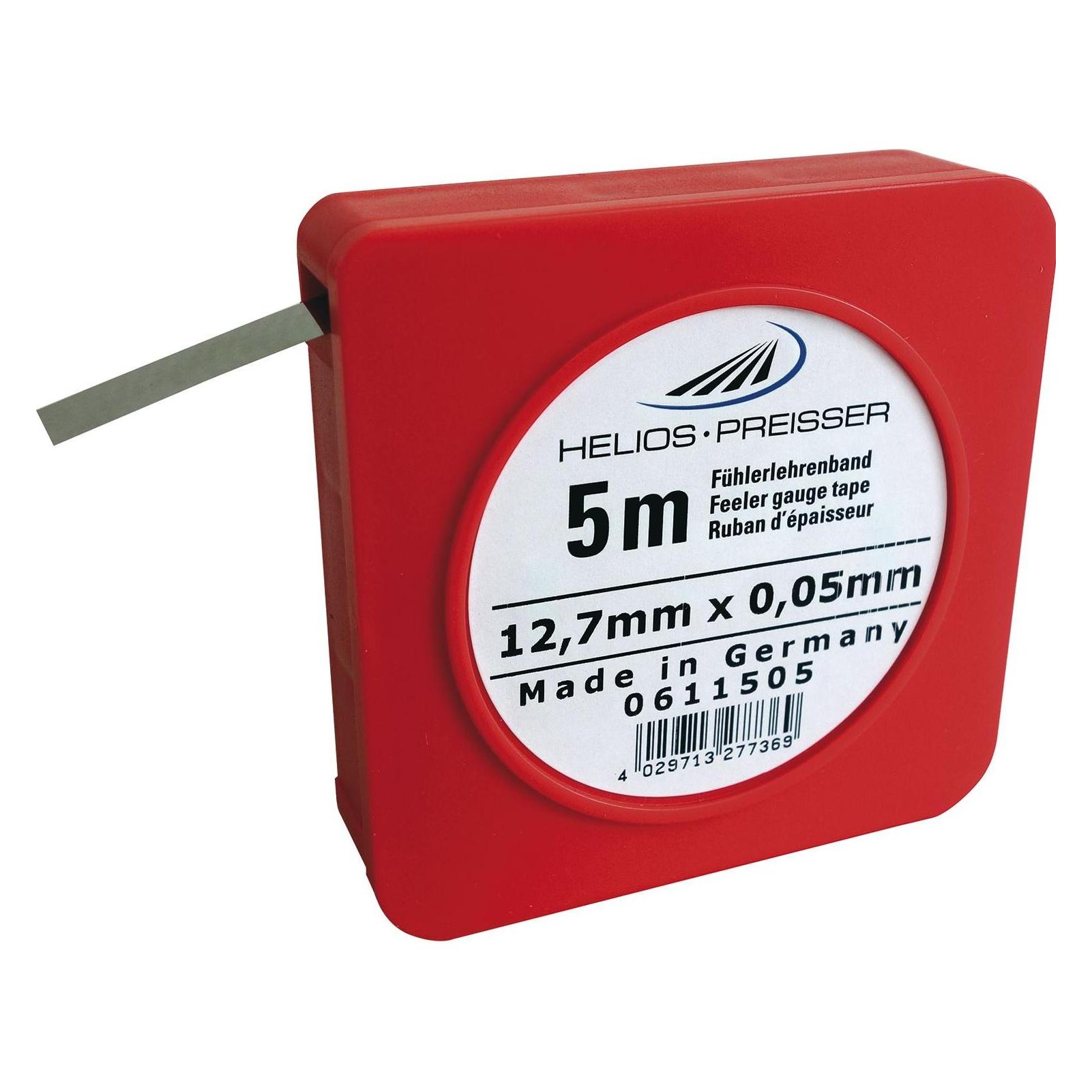 Helios Preisser Fühlerlehrenband Bandstärke 0,50 mm Breite 13 mm Länge 5 m (500 cm) (0611550)
