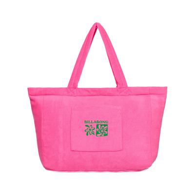 Strandtasche BILLABONG "Beach Girl", Damen, guava, Baumwolle, Taschen Strandtasche