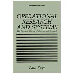Operational Research and Systems, Fachbücher von Paul Keys