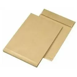 Mailmedia, Versandtasche + Luftpolstertasche, Faltenversandtasche B4, ohne Fenster, natron braun mit Haftklebung, 150 g-qm, Falte: 20... (250 Stk.)
