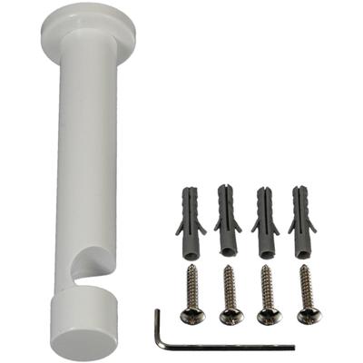 Träger LIEDECO, weiß, Ø:2cm, Gardinenstangenhalterungen, für Gardinenstangen Ø 20 mm