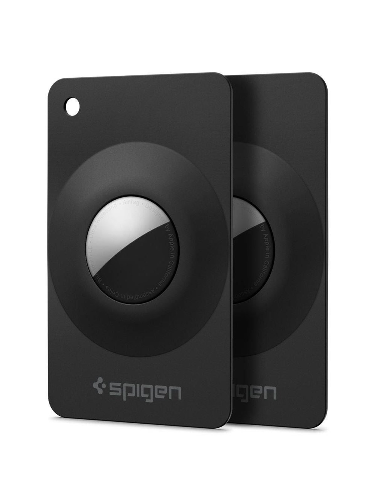 Spigen AirFit 2 2-Pack Case for Apple AirTag 1/2 - Black