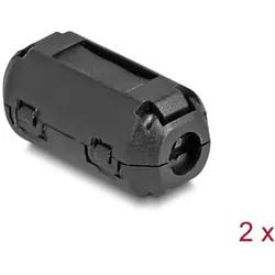 DELOCK Ferritkern/Ferritring für Rundkabel 3,5mm 2 Stück