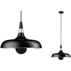 Paulmann Pendelleuchte Juna  E27   max. 20W Champagner#Schwarz matt dimmbar Metall 78481