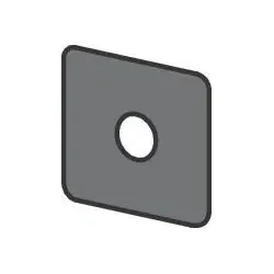 Hansgrohe SEAL Selbstklebende Dichtung für Wand DN15, 87592000 87592000