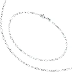Ketten und Armband Set FIRETTI "Multipack Schmuck Geschenk Silber 925 Armkette Halskette", silber (silberfarben), Schmuck_Sets, Damen, Silber 925 (Sterlingsilber)
