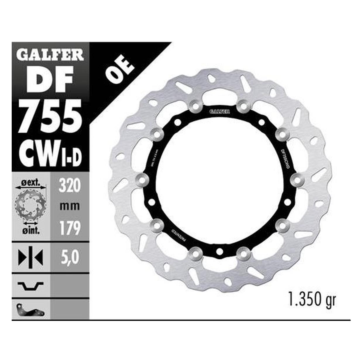 Galfer Bike GALFER SCHEIBE (DF755CWD) (320 mm) (DF755CWD)