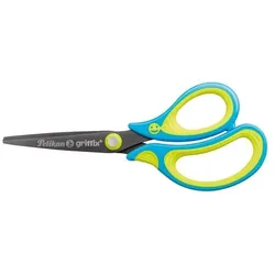 Pelikan Schere Griffix SC1RBS neon fresh blau, für Rechtshänder, spitz