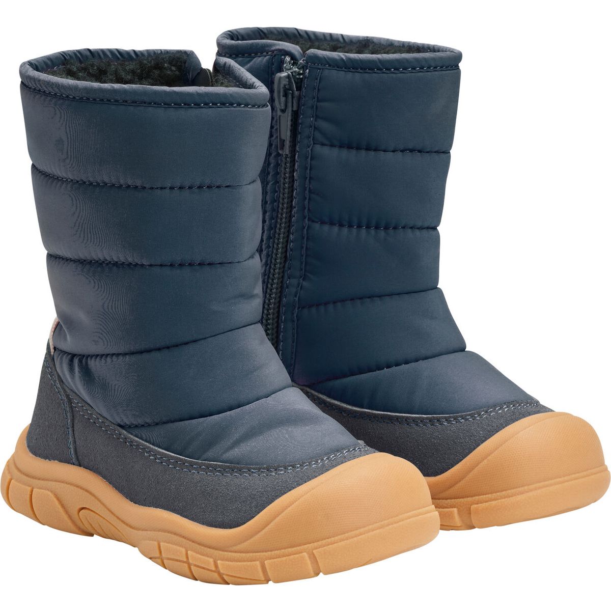 Color Kids Boots W. Side Zipper 760381 total eclipse (7850) 22 760381-7850-22