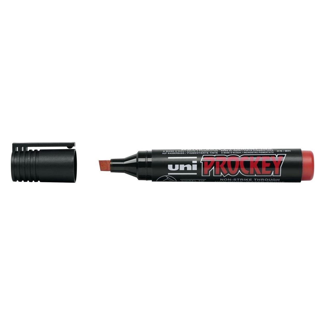 Uni-ball Flipchartmarker uni PROCKEY 3-6mm rot (1x) (159021)