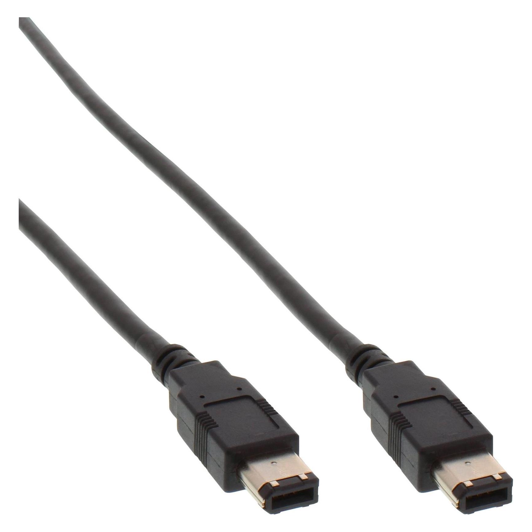 InLine FireWire Kabel, IEEE1394 6pol St/St (1 m, FireWire) (34001)