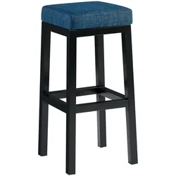 CLP Barhocker Taylor B85 Stoff   Farbe: blau, Material: Stoff