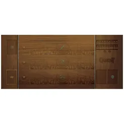 No Loading Games Gwent Neoprene Mat Original Wood