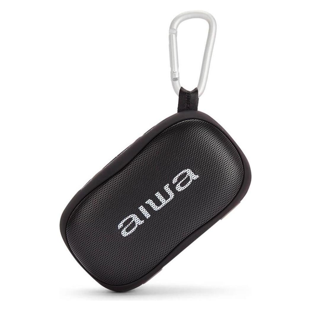 Aiwa BS-110BK Bluetooth-Lautsprecher (2 h) (BS-110BK)