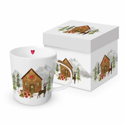Huettenzauber Trend Mug, Kaffeetasse, Becher, Tasse, Bone China, 400 ml, 160302821