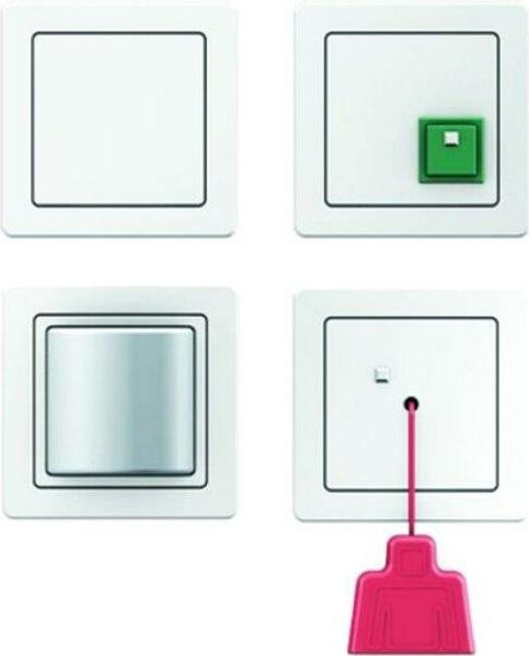 Hager Knop 52006089 Wit Q.1 DC