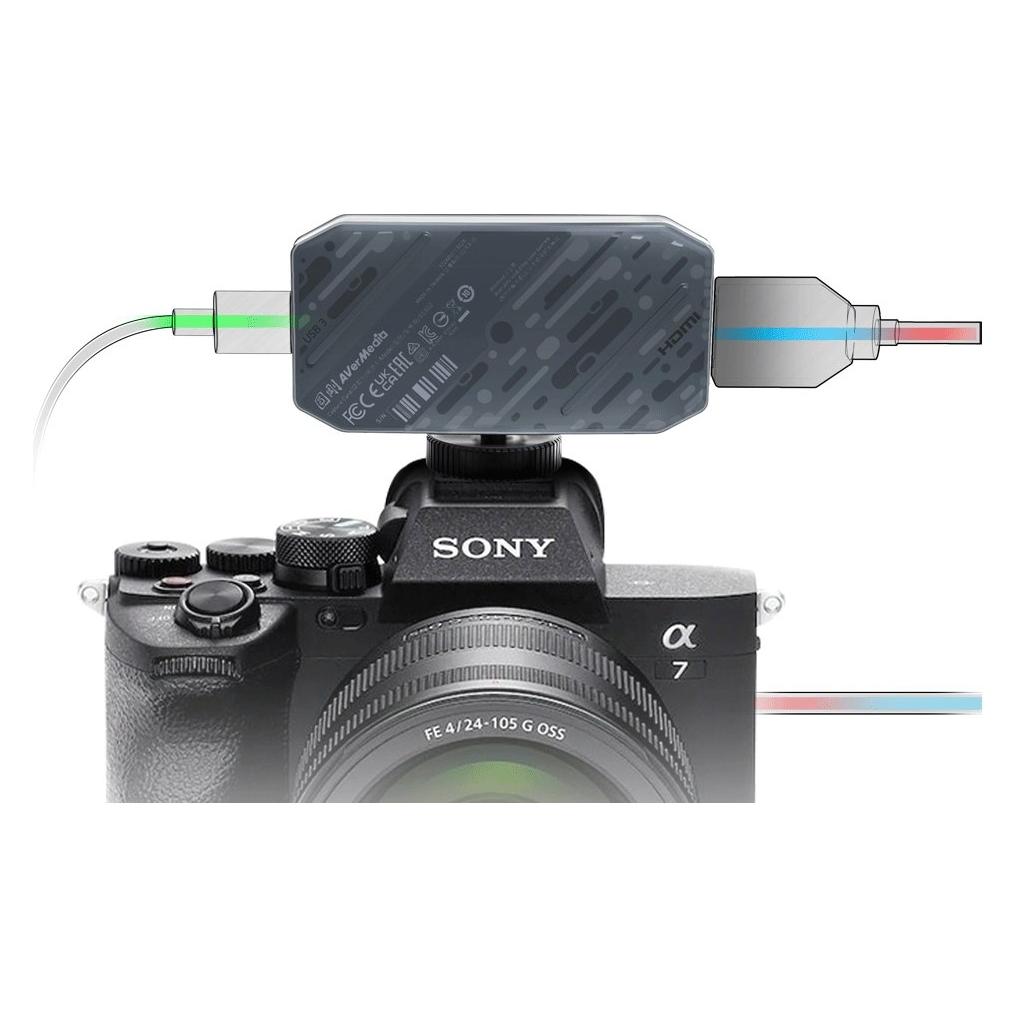 AVerMedia CamStream 4K (BK) - HDMI 4K60 Capture Card für DSLR, GoPro & Streaming (Windows) (BU113G2)
