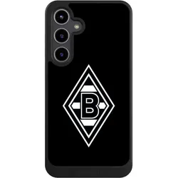 Nivocase Hülle für Samsung Galaxy S24+ Handyhülle NIVOcore Case Schwarz Borussia Mönchengladbach Gladbach (Samsung Galaxy S24+), Smartphone Hülle, Schwarz