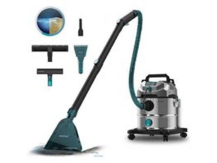 Cecotec Aspirateur Solides Liquides Tapisseries et Moquettes avec Fil Conga CarpetClean 20000 Pro Ultra. 1600W 21kPa de