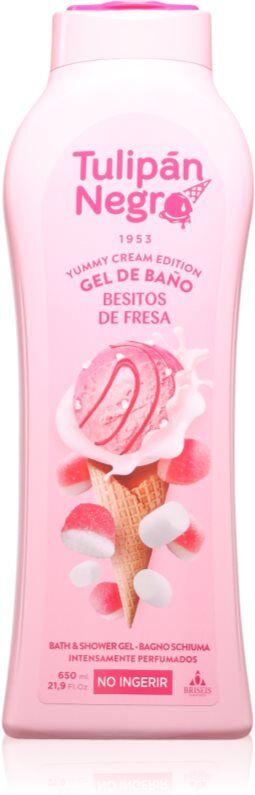 Tulipán Negro Besitos de Fresa shower gel 650 ml