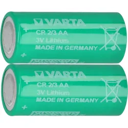 Varta CR 2/3 AA 3V 1350mAh Lithium Batterie – 2er-Set
