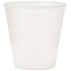 MONOUSO - PP Schnapsglas Wiederverwendbares Transparent 25ml (100 Stück)