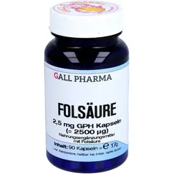 Folsaeure 2,5 mg Gph Kapsel