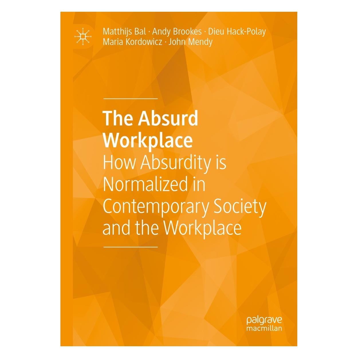 Springer The Absurd Workplace (9783031178863)