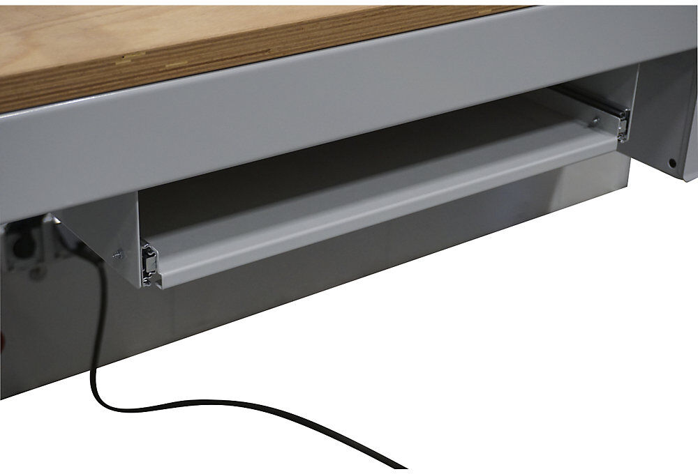 kaiserkraft Tastaturablage Modul, flexibel, zur Montage