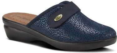 Women's Merula Slippers by Flexus by Spring Step in Navy (Size 5 M)