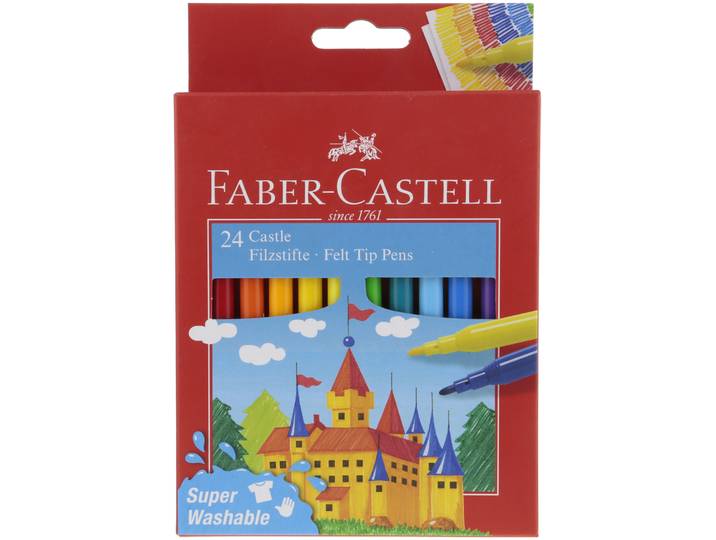 Faber Castell Fasermaler Castle 24 Stück