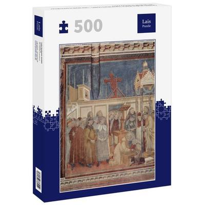 Lais Puzzle Giotto di Bondone (und Werkstatt) - Die Weihnachtsfeier im Walde von Greccio 500 Teile