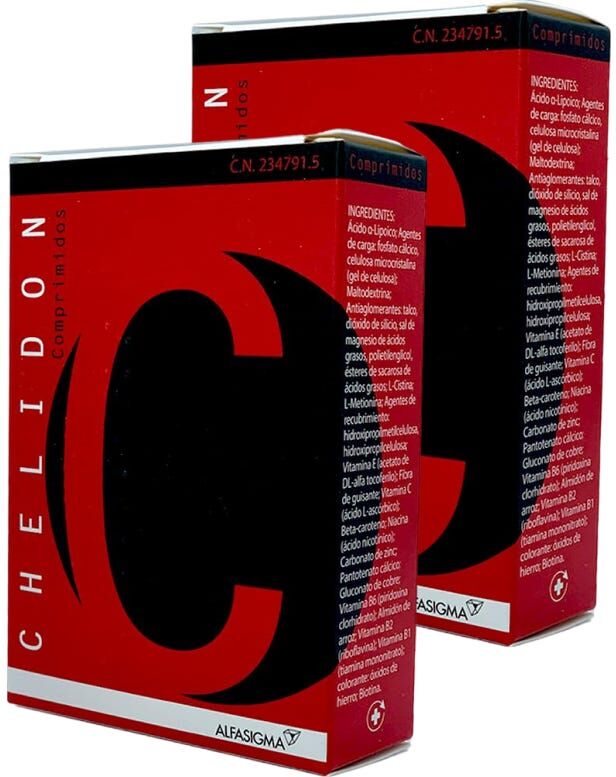 Alfasigma Chelidon 2x60 comprimidos