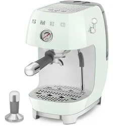 SMEG ECF03PGEU 50's Style Premium-Siebträger-Espressomaschine Pastellgrün