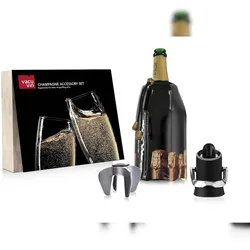 Champagner Zubehör Set von Vacu Vin - A