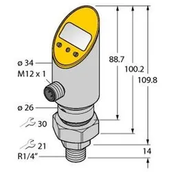 Turck Drucksensor PS003A5102UPN8XH1141