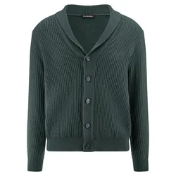 Schalkragen-Strickjacke Louis Sayn grün, 56