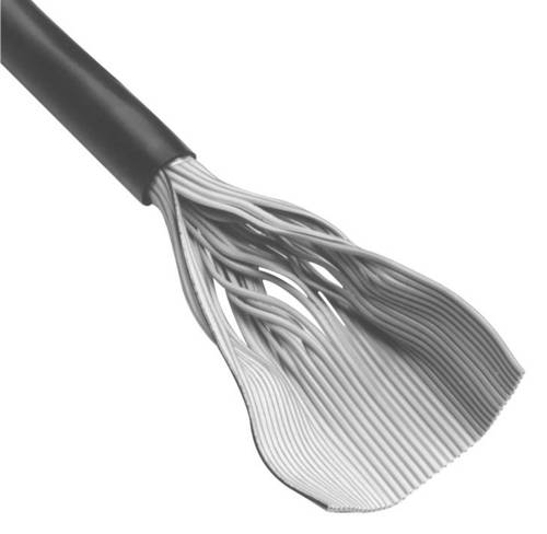 3M 3759/16 100 SF Flachbandkabel Rastermaß: 1.27mm 16 x 0.08mm² Schwarz Meterware
