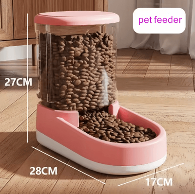 Inspire Picks Automatic Pet Food & Water Dispenser For Cats And Dogs fen liang 3.8l