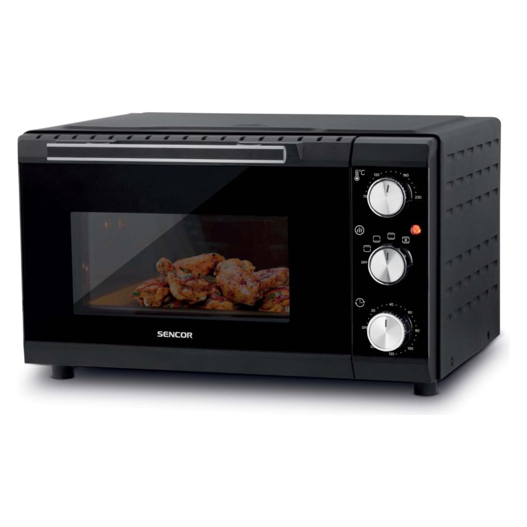 Sencor SEO 2000BK / Elektroofen / 1650W / 20L (8590669305797)