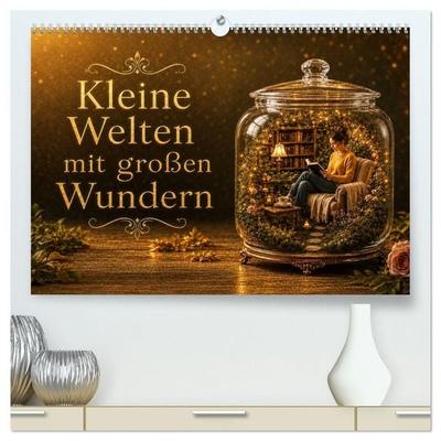 Kleine Welten mit großen Wundern (hochwertiger Premium Wandkalender 2027 DIN A2 quer), Kunstdruck in Hochglanz