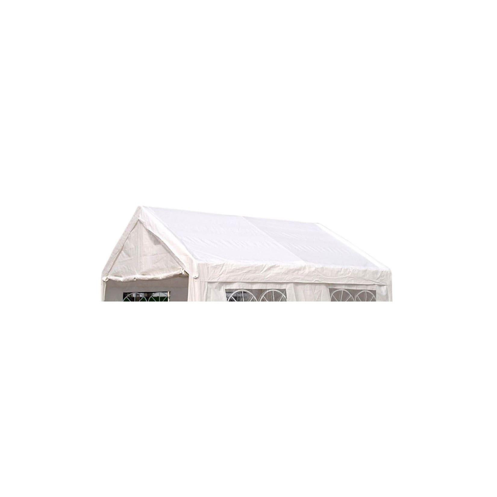 Ersatzdach / Dachplane PALMA für Zelt 3x4 Meter, PE weiss 180g/m², incl. Spanngummis
