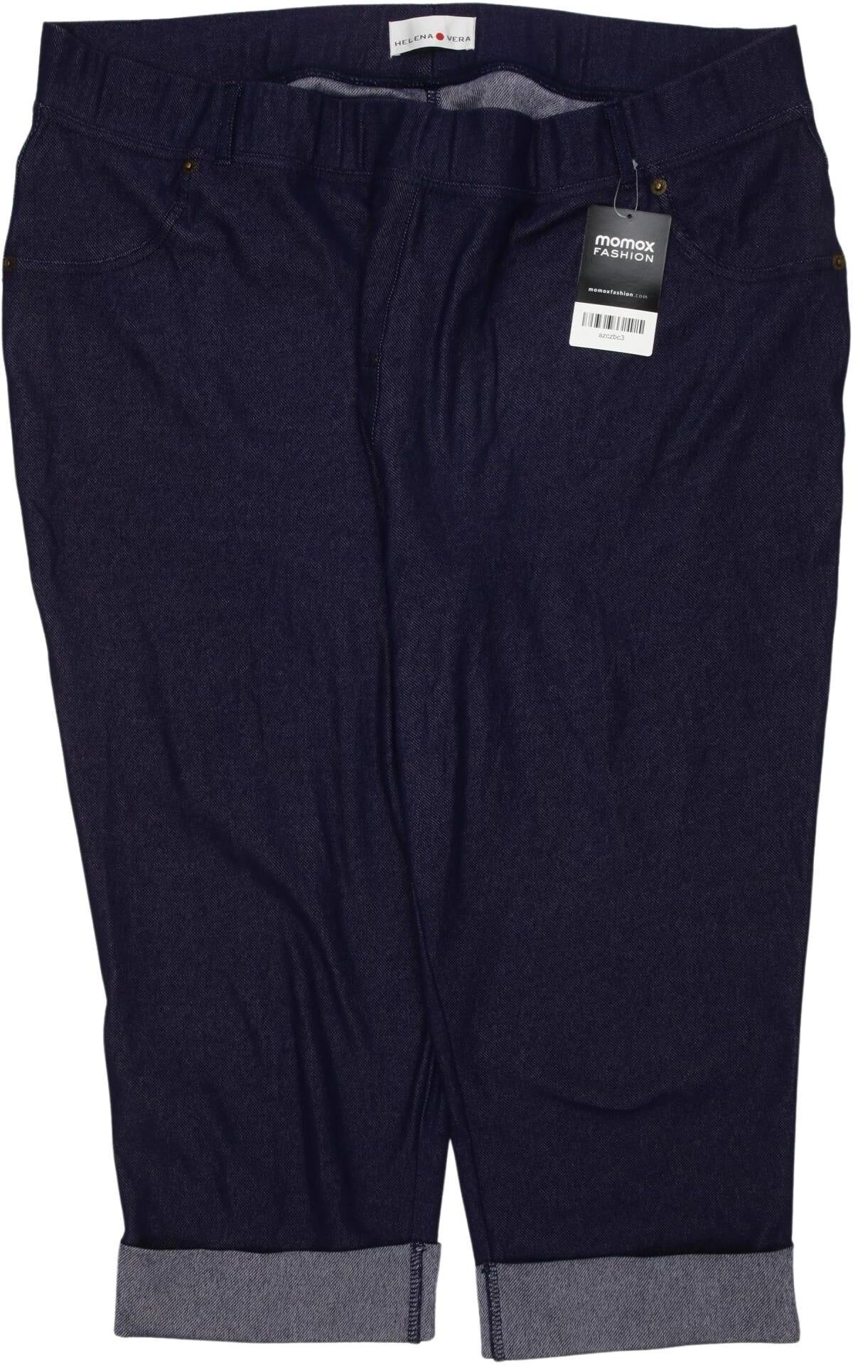 Helena Vera Damen Shorts, Marineblau, Gr. EU 48, Synthetik / Elasthan / Baumwolle - Second Hand