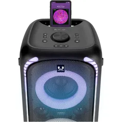 Fresh'N Rebel Party Speaker L (12 h), Bluetooth Lautsprecher, Schwarz