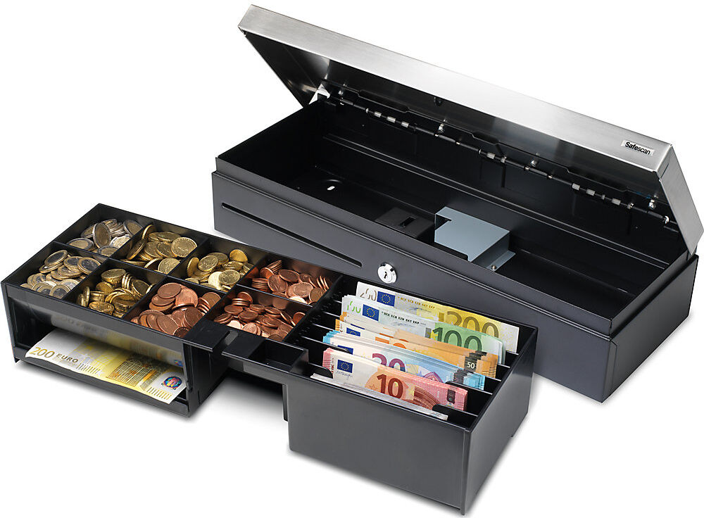 Einsatz Kassenschublade, SAFESCAN 4617T, BxTxH 448 x 151 x 88 mm Safescan