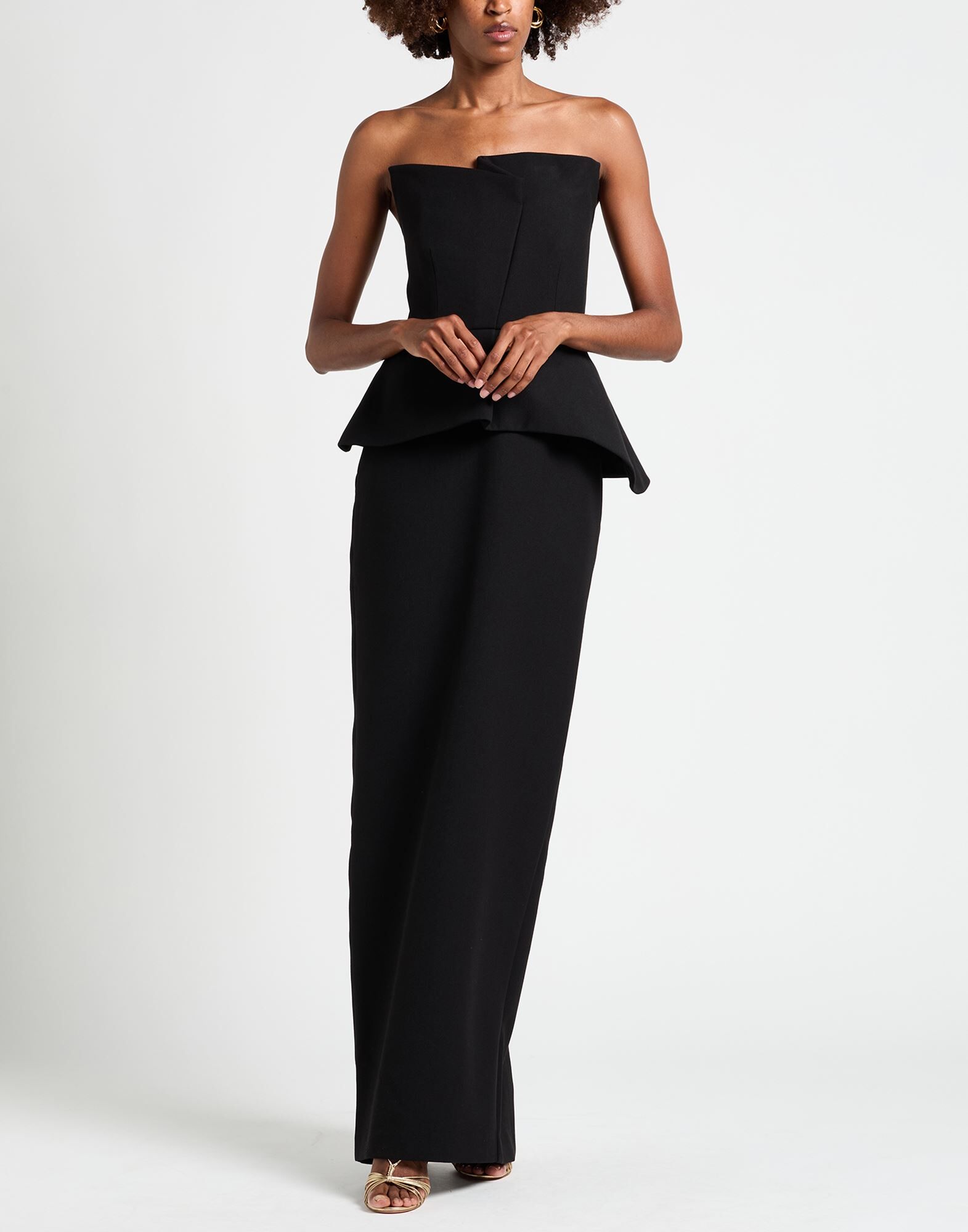 Roland Mouret Vestido largo Mujer Negro 40 Mujer