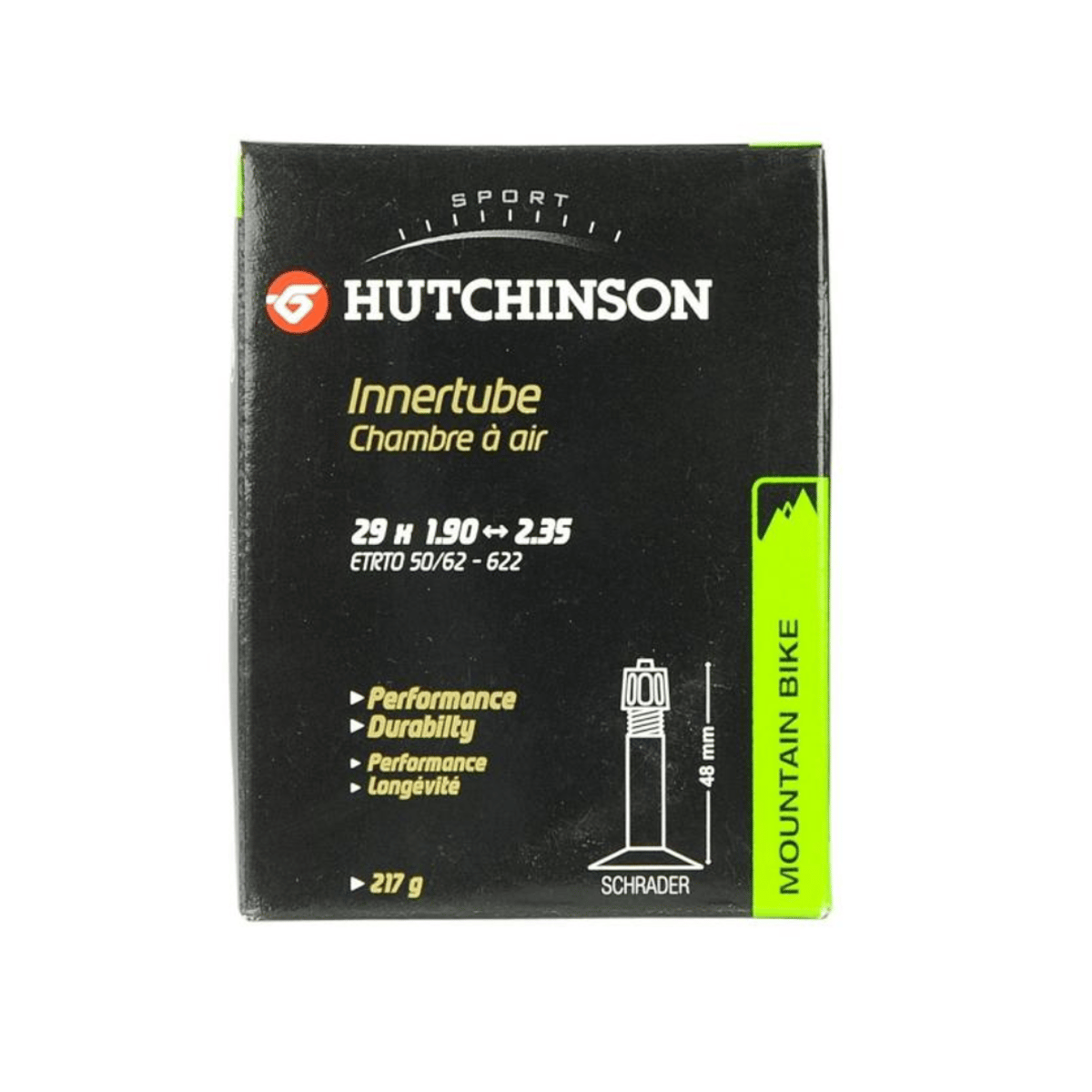 Embalagem de 2 Hutchinson 29,5X1,90-2,35 Epaule Presta 48mm Unisex