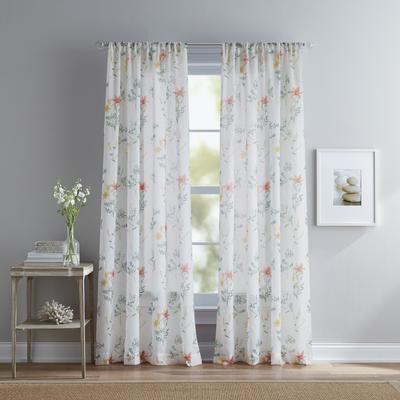 Curtainworks Primavera Crushed Voile Curtain Panel Pair